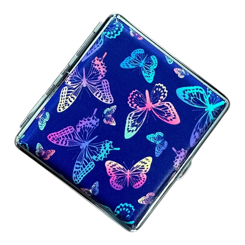 Colorful Butterfly Compact Wallet/Card Holder